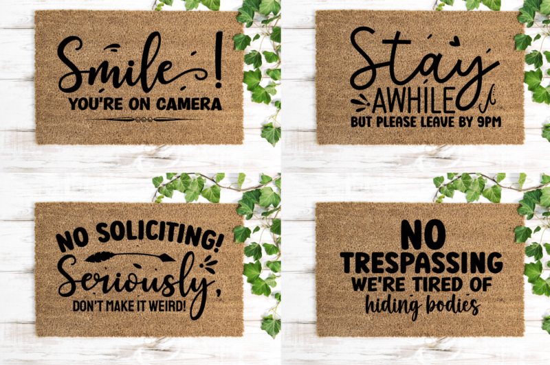 Doormat Svg Bundle