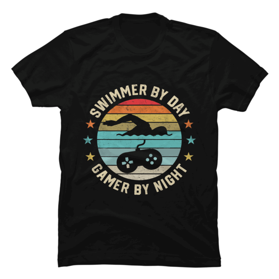 Swimmer Gamer,Swimmer Gamer present,Swimmer Gamer tshirt - Buy t-shirt ...