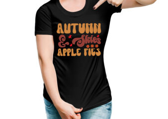 Autumn & Skies Apple Pies RETRO DESIGN