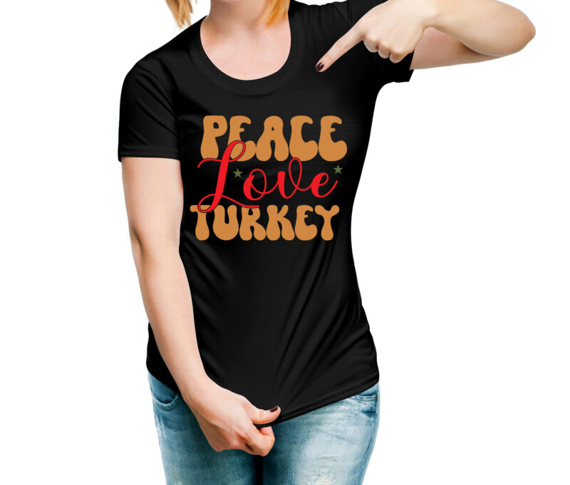 Peace Love Turkey VECTOR DESIGN