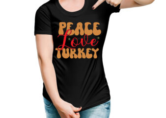 Peace Love Turkey VECTOR DESIGN