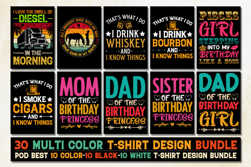 T-Shirt Design Bundle