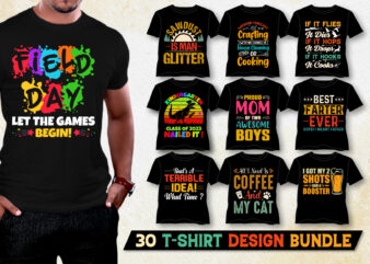 T-Shirt Design Bundle PNG SVG EPS