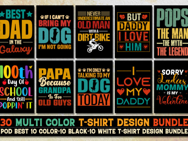 T-shirt design bundle-pod t-shirt design