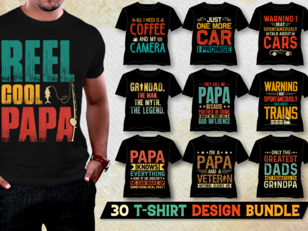 T-shirt design bundle-trendy t-shirt design