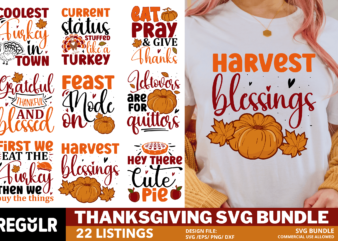 Thanksgiving SVG Bundle