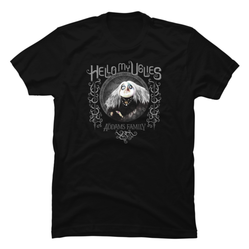 The Addams Family Grandmama Hello My Uglies - Buy t-shirt designs