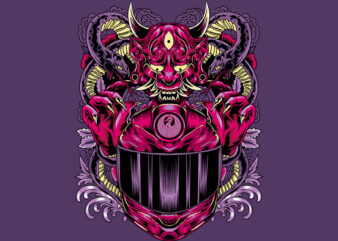 The Demon t shirt designs for sale