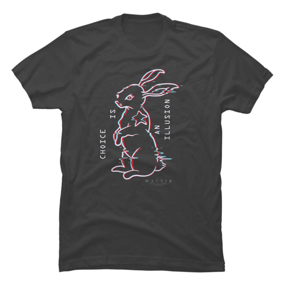 The Matrix Resurrections White Rabbit Illusion - Buy t-shirt designs