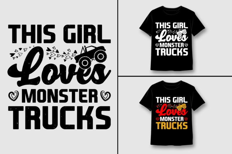 Girl T-Shirt Design Bundle