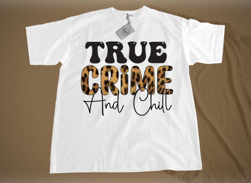 True Crime Sublimation Design Bundle