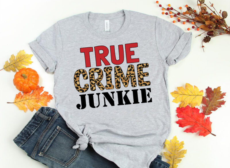 True Crime Sublimation Design Template