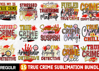 True Crime Sublimation Bundle