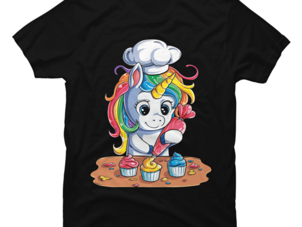 Unicorn Baking Cupcake,Unicorn Baking Cupcake present unicorn - Buy t ...