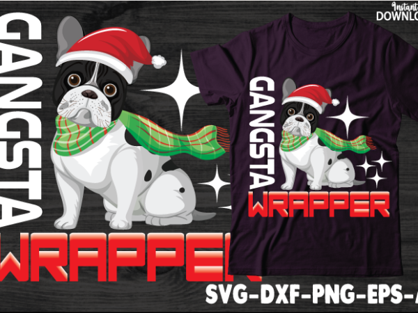 Gangsta wrapper,christmas shirt, women christmas shirt, cute christmas shirt, women holiday shirt, farm fresh christmas trees truck shirt, christmas t-shirt, christmas family, red truck shirt, christmas gift, christmas truck family