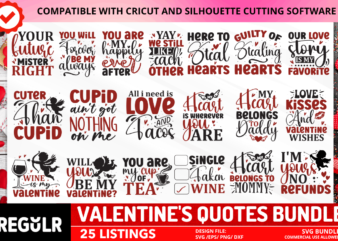 Valentine SVG Bundle