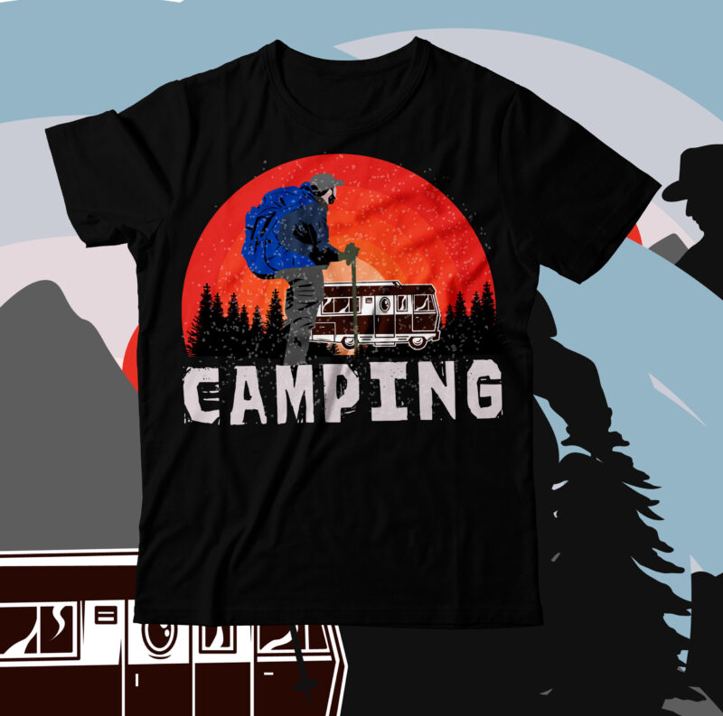 Camping T-Shirt Bundle , Camping T-Shirt camping T-shirt Desig,Happy Camper Shirt, Happy Camper Tshirt, Happy Camper Gift, Camping Shirt, Camping Tshirt, Camper Shirt, Camper Tshirt, Cute Camping ShirCamping Life Shirts,