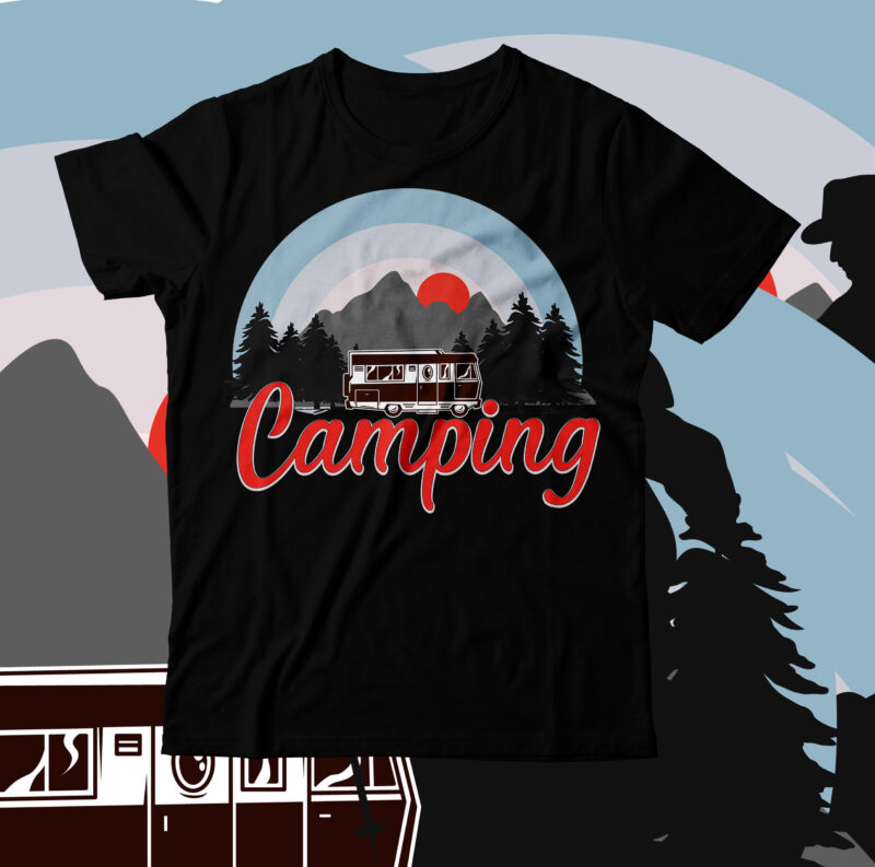 Camping T-Shirt Bundle , Camping T-Shirt camping T-shirt Desig,Happy Camper Shirt, Happy Camper Tshirt, Happy Camper Gift, Camping Shirt, Camping Tshirt, Camper Shirt, Camper Tshirt, Cute Camping ShirCamping Life Shirts,