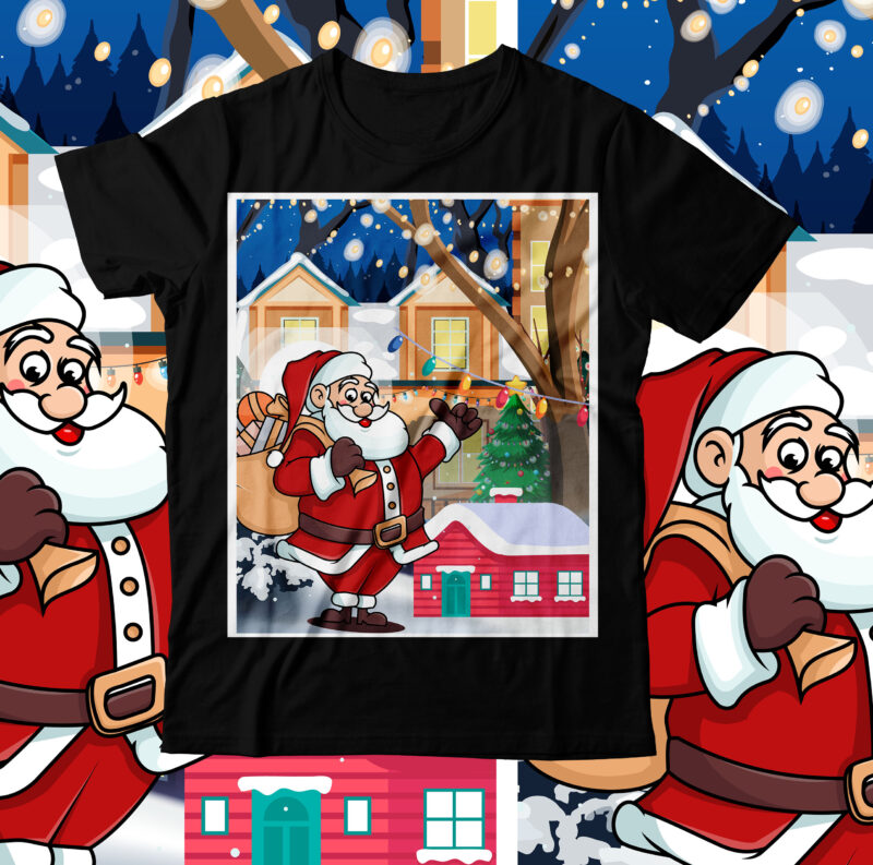 Christmas Illustration , T shirt design, Christmas T shirt design bundle, Christmas SVG cut file design, Christmas SVG design bundle ,christmas svg mega bundle , 130 christmas design bundle ,