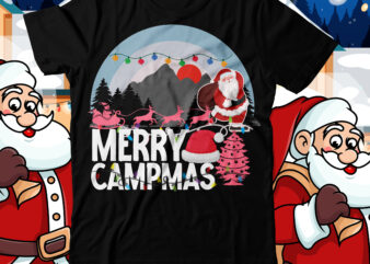 Merry Campmas t shirt design, Merry Campmas sublimation design, Merry Campmas retro design, christmas svg mega bundle ,130 christmas design bundle , christmas svg bundle , 20 christmas t-shirt design