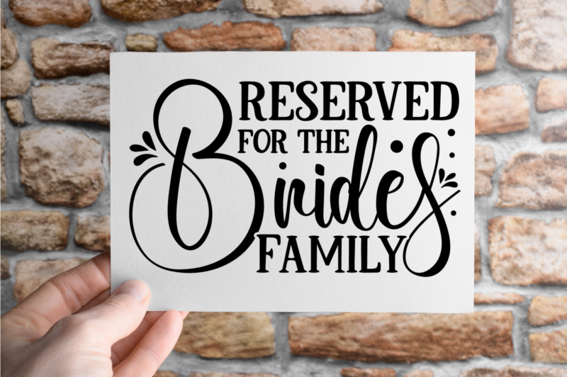 Wedding Sign SVG Bundle