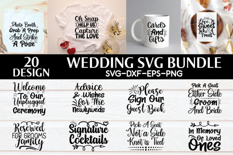 Wedding Svg Bundle