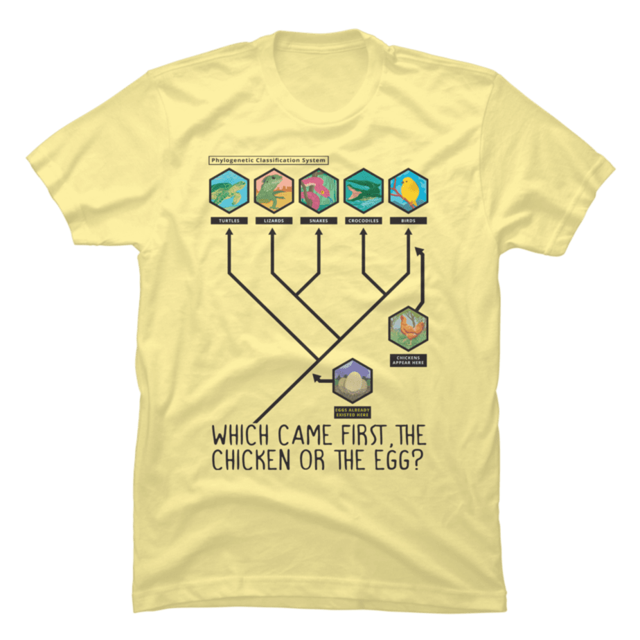 Which Came First, The Chicken or the Egg Buy tshirt designs