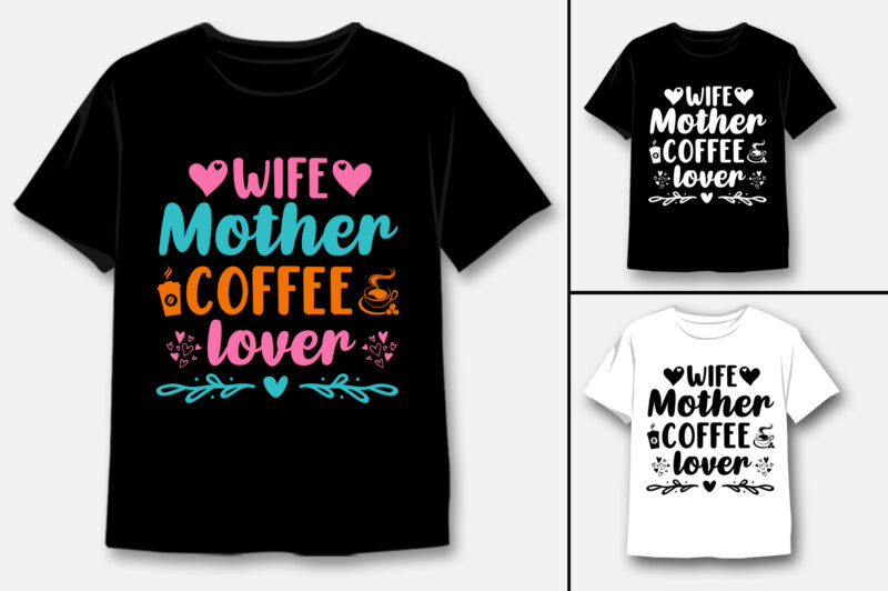 Mom Mama T-Shirt Design Bundle