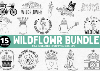 Wildflower SVG Bundle