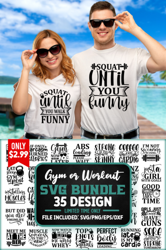 Workout SVG Bundle