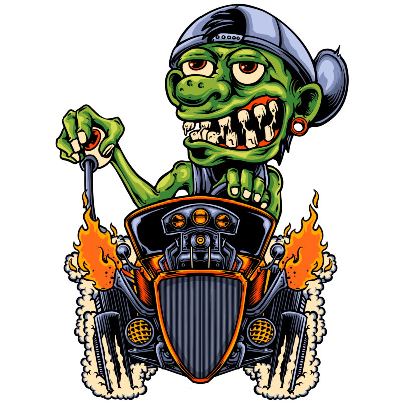 Zombie hot rods