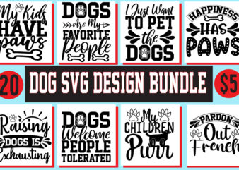 Dog SVG design bundle,Dog svg bundle, Dog mom svg, cricut svg, dog clipart, paw svg, dog lover svg, dog quotes svg, dog sayings svg, pawsitive svg, SVG bundle, svg bundles,