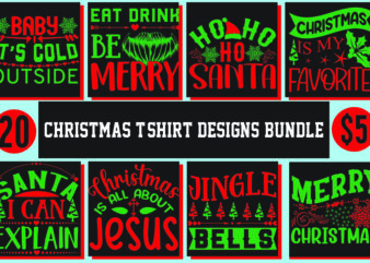 Christmas T shirt design bundle, Christmas SVG cut file design, Christmas SVG design bundle ,christmas svg mega bundle , 130 christmas design bundle , christmas svg bundle , 20 christmas