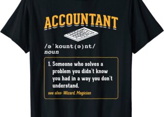 accountant definition office humor accounting t shirt men