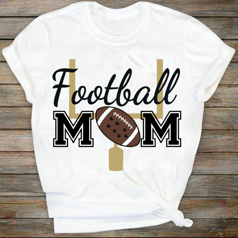 Football mom svg, football mom, football, svg design, football SVG ...