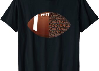 awesome vintage football quarterback offensive player t shirt men