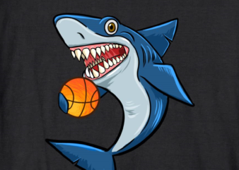 basketball sharks love animal lovers funny mens womens long sleeve t shirt unisex