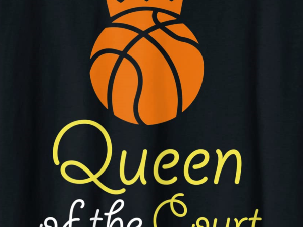 Basketball shirts for girls teens queen court t shirt gift women