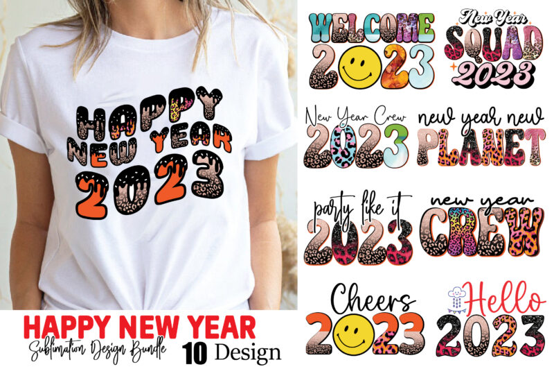 Happy New Year Sublimation Bundle