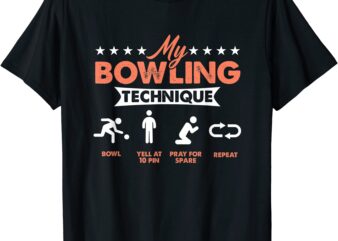 bowling bowler bowlers bowling pin sports bowling alley gift t shirt men