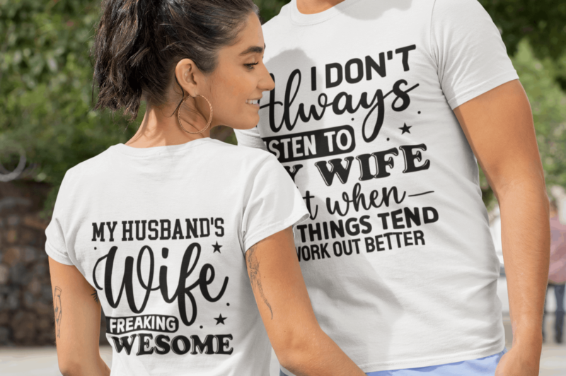Husband and Wife Quotes Svg Bundle
