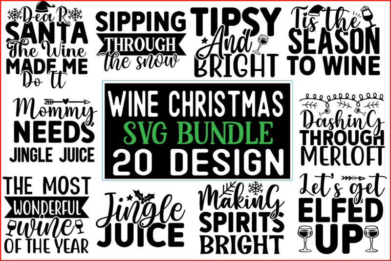 Christmas SVG Mega Design Bundle 330+ Design