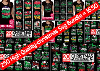 Christmas svg mega bundle , 220 christmas design , christmas svg bundle , 20 christmas t-shirt design , winter svg bundle, christmas svg, winter svg, santa svg, christmas quote svg,