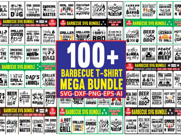 Barbecue t-shirt mega bundle, barbecue svg mega bundle, bbq mega bundle, bbq t-shirt, bbq t-shirt mega bundle, bbq timer svg, grill master svg, clipart for cricut, funny grill saying svg,