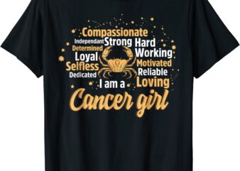 cancer girl birthday astrology zodiac sign women cancer t shirt men