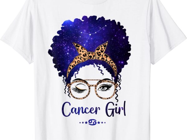 Cancer girl zodiac astrology star sign leopard headband t shirt men