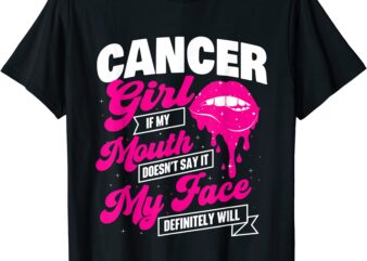 cancer girl zodiac sign astrology lover horoscope t shirt men