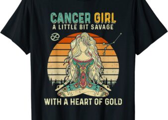 cancer girl zodiac sign horoscope yoga lover for woman t shirt men