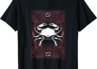 cancer horoscope star sign astrology zodiac t shirt men