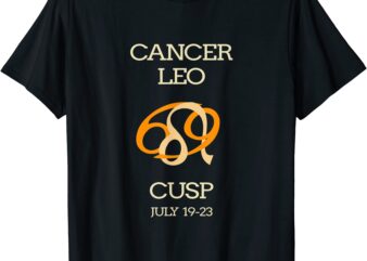 cancer leo cusp zodiac horoscope t shirt men